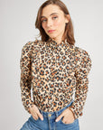 MILLE Clothing Jolie Top in Cheetah