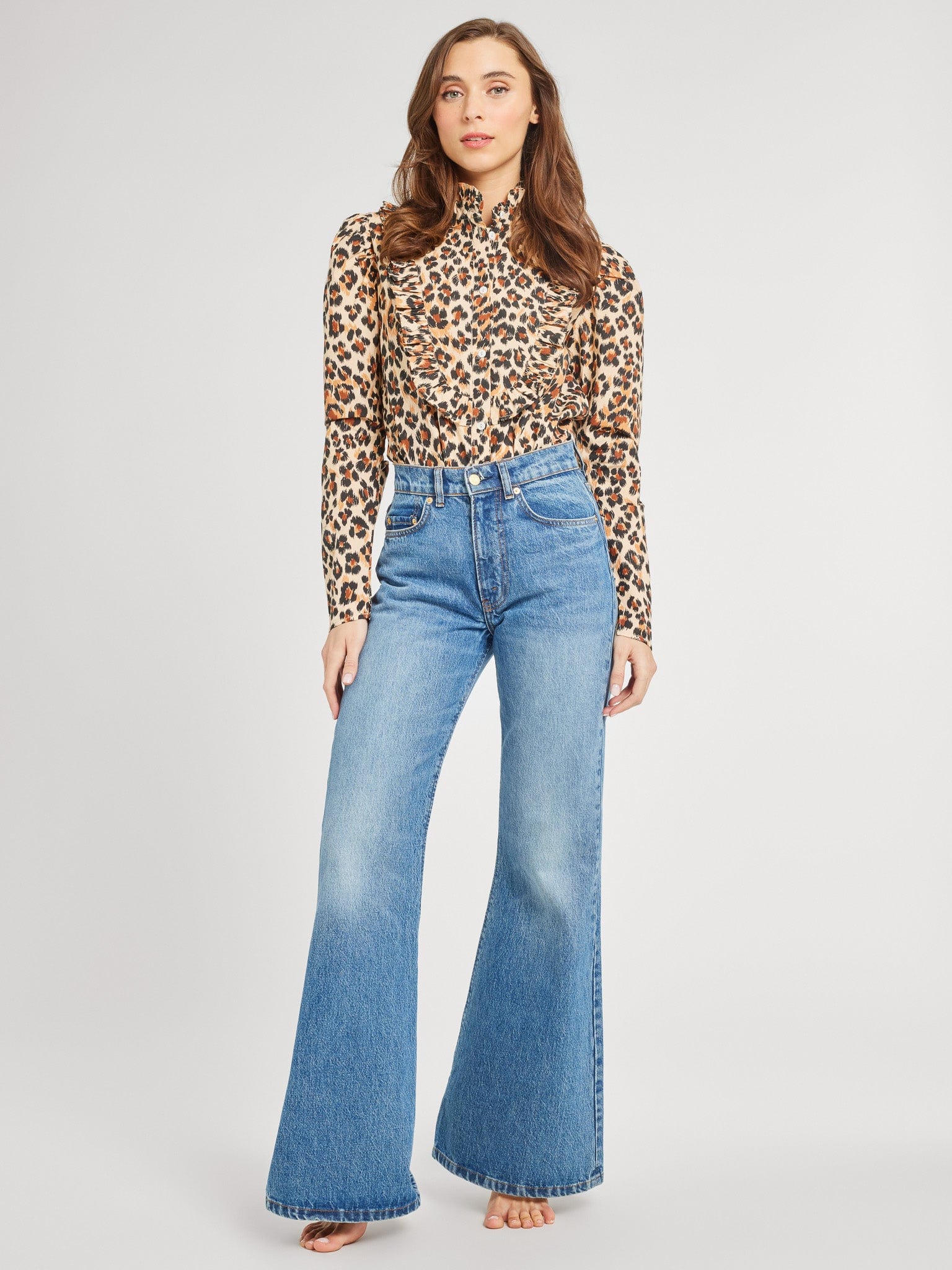 MILLE Clothing Jolie Top in Cheetah