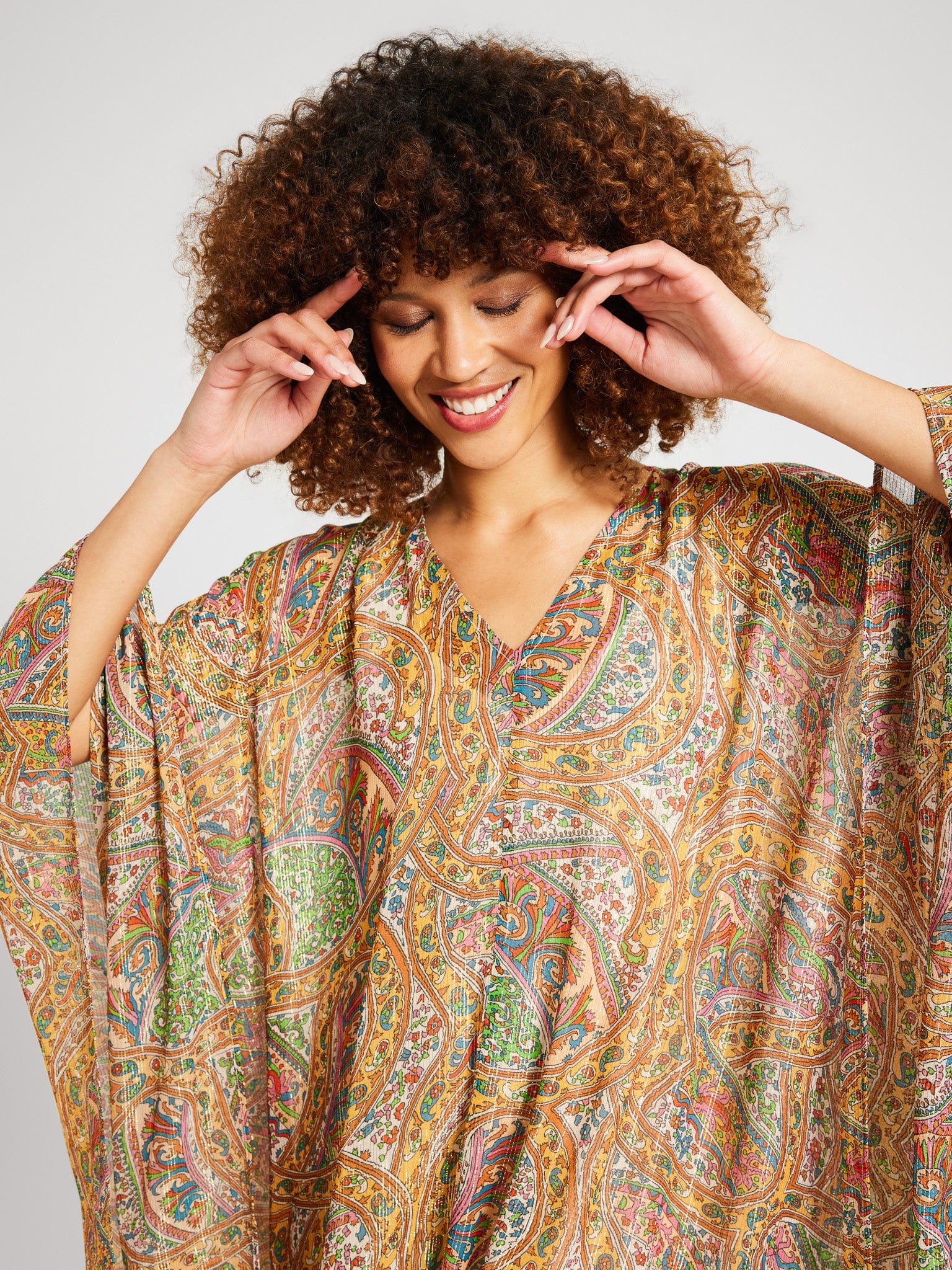 Caftan style clearance tops