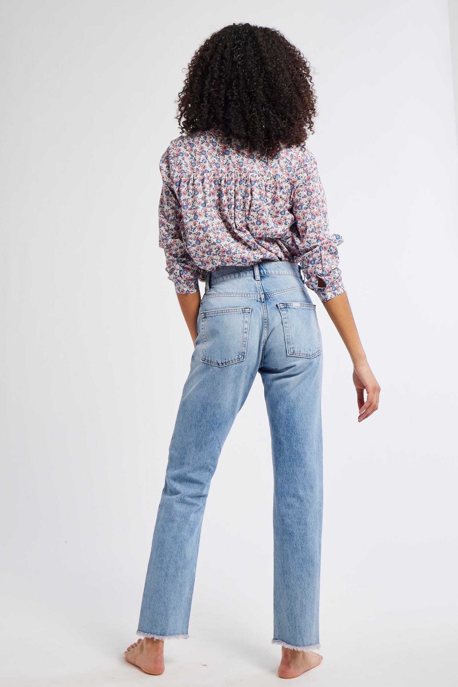 MILLE Clothing Joni Top in Bluebell