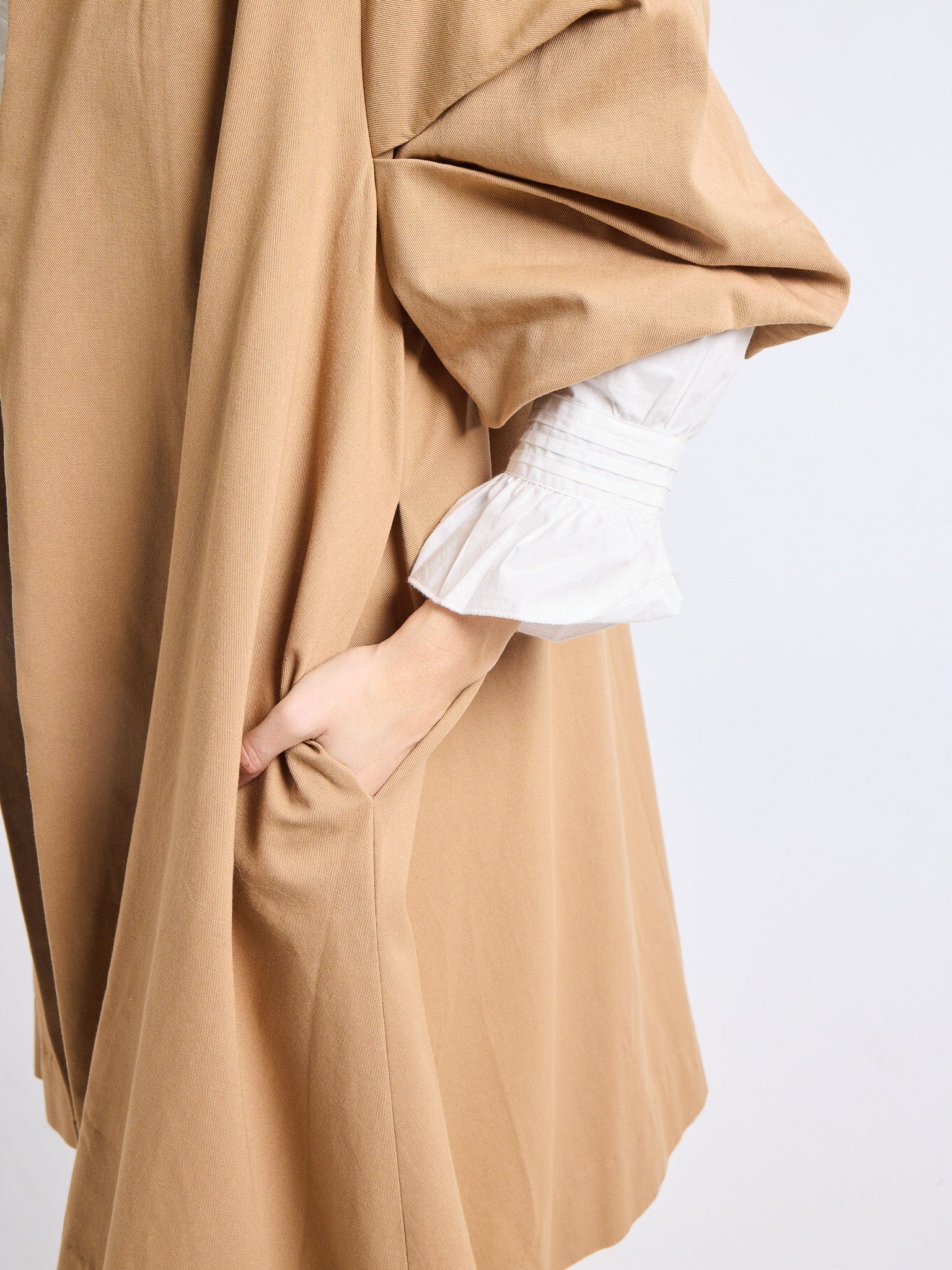 Josephine Coat in Almond – MILLE