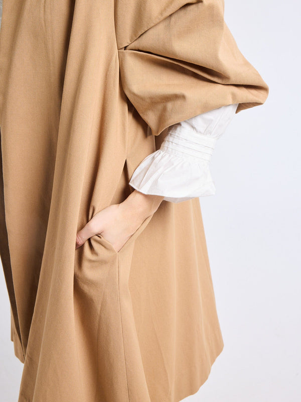 Josephine Coat in Almond — view 9