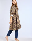 MILLE Clothing Josephine Coat in Cheetah