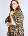 MILLE Clothing Josephine Coat in Cheetah