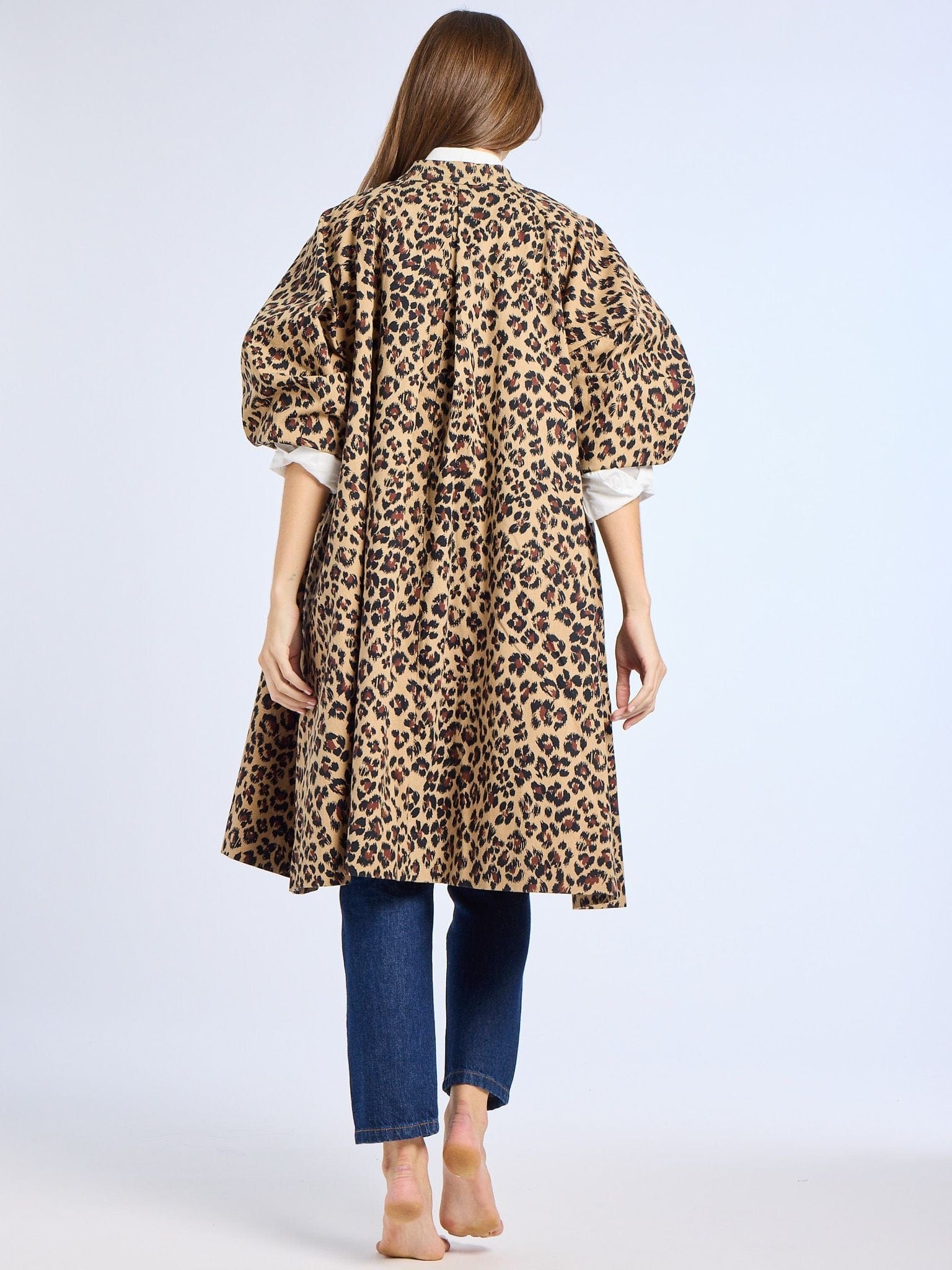 MILLE Clothing Josephine Coat in Cheetah