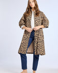 MILLE Clothing Josephine Coat in Cheetah