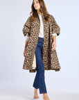 MILLE Clothing Josephine Coat in Cheetah