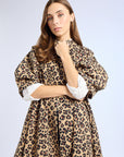 MILLE Clothing Josephine Coat in Cheetah