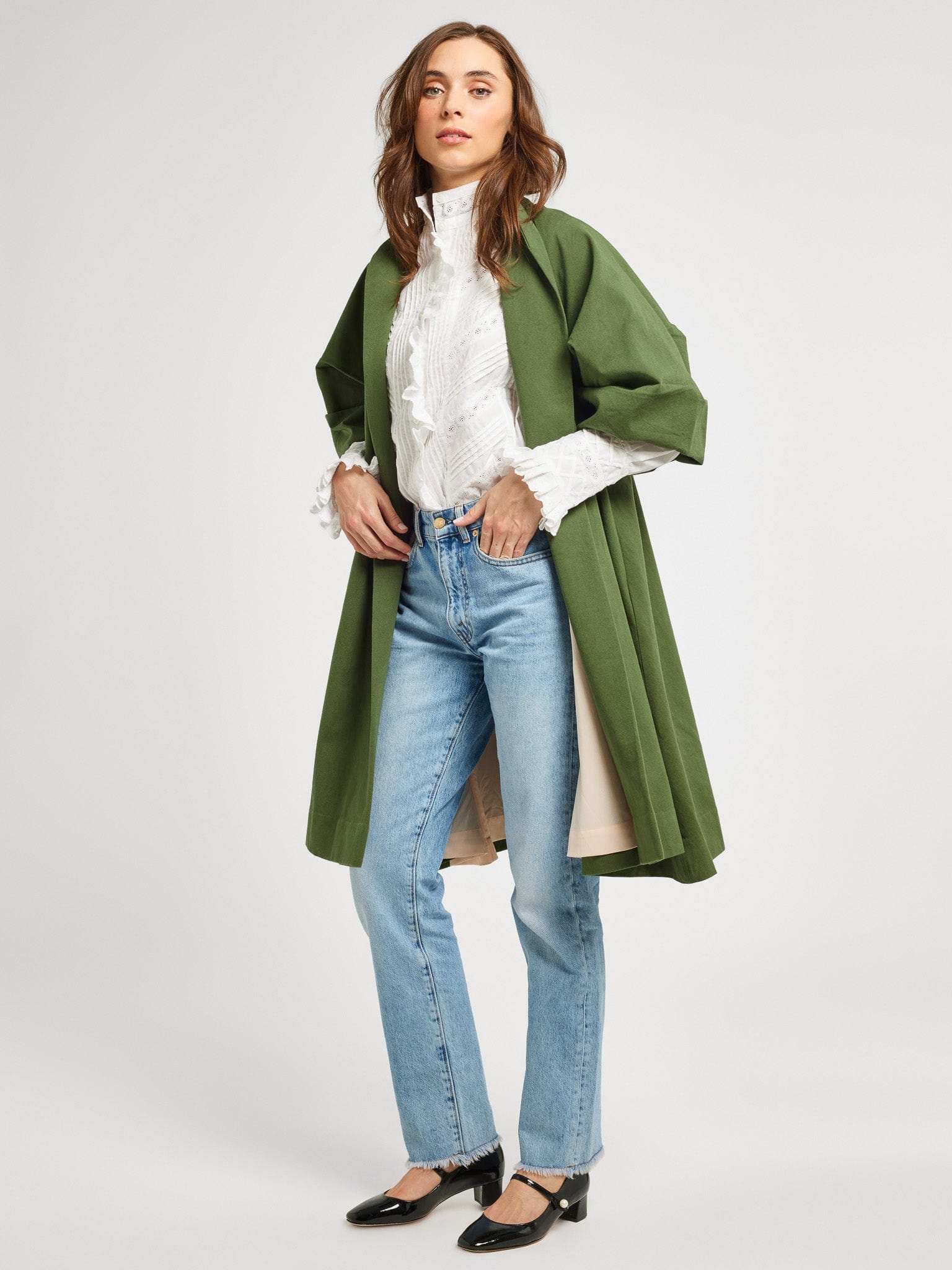 MILLE Clothing Josephine Coat in Olive