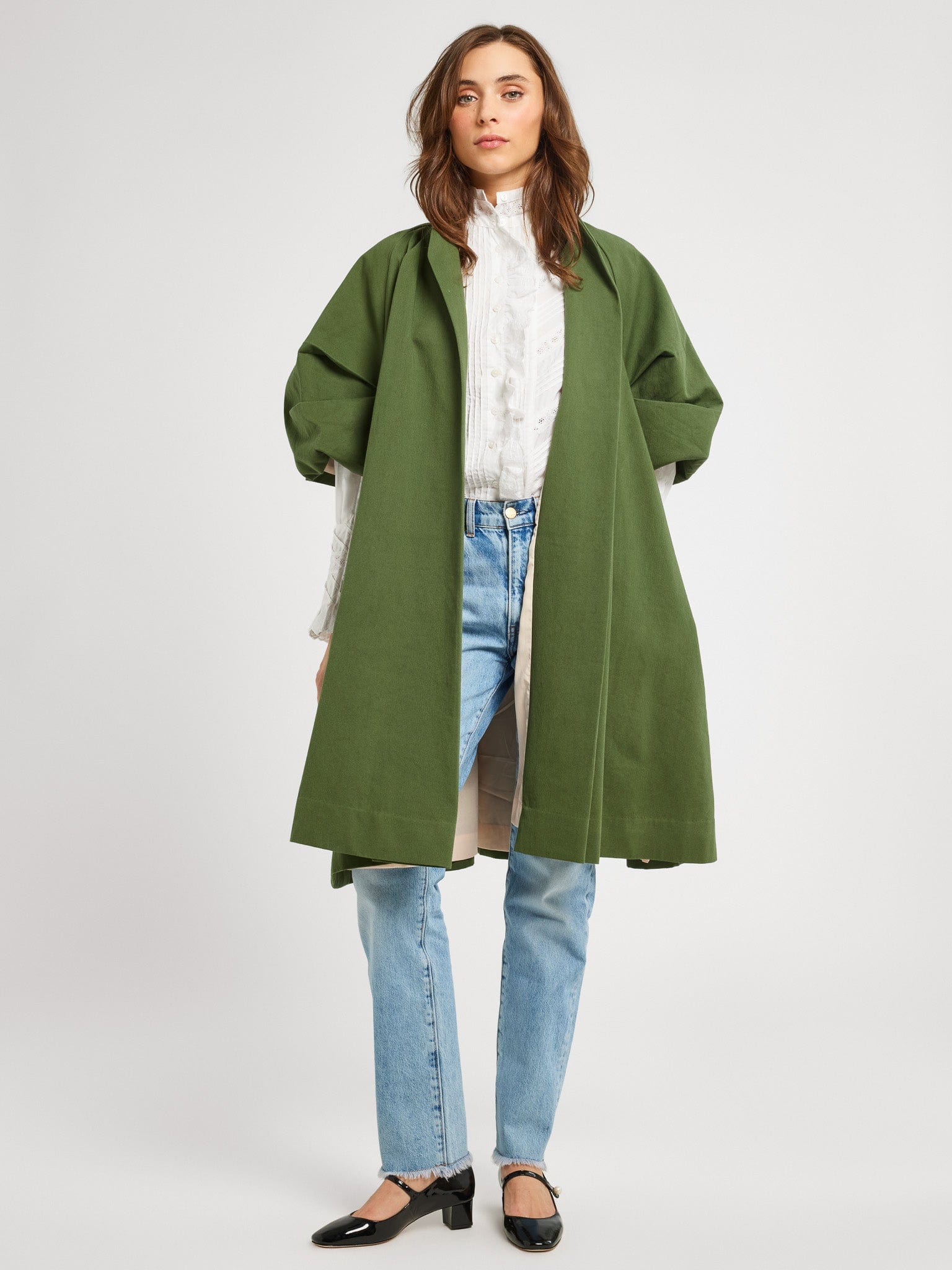 MILLE Clothing Josephine Coat in Olive