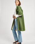 MILLE Clothing Josephine Coat in Olive