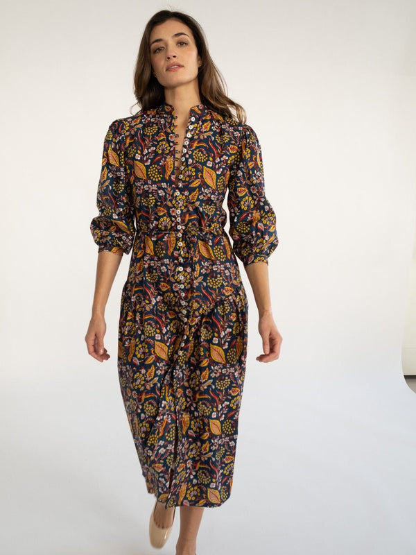 Allegra Dress in Star Floral — view 5