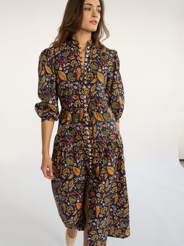 Allegra Dress in Star Floral — view 4