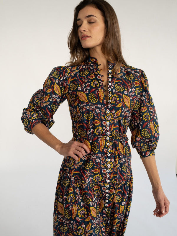 Allegra Dress in Star Floral — view 2