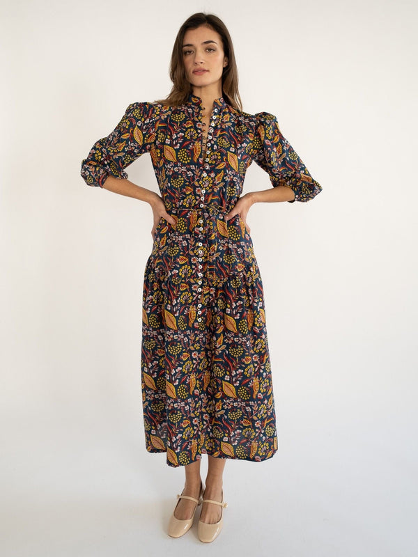 Allegra Dress in Star Floral — view 8