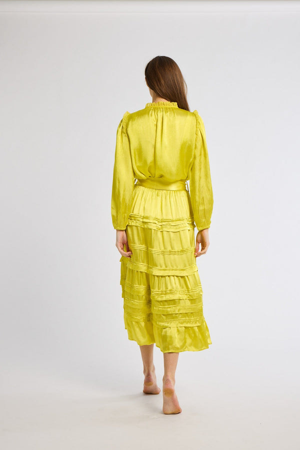 Kasia Skirt in Citron — view 13