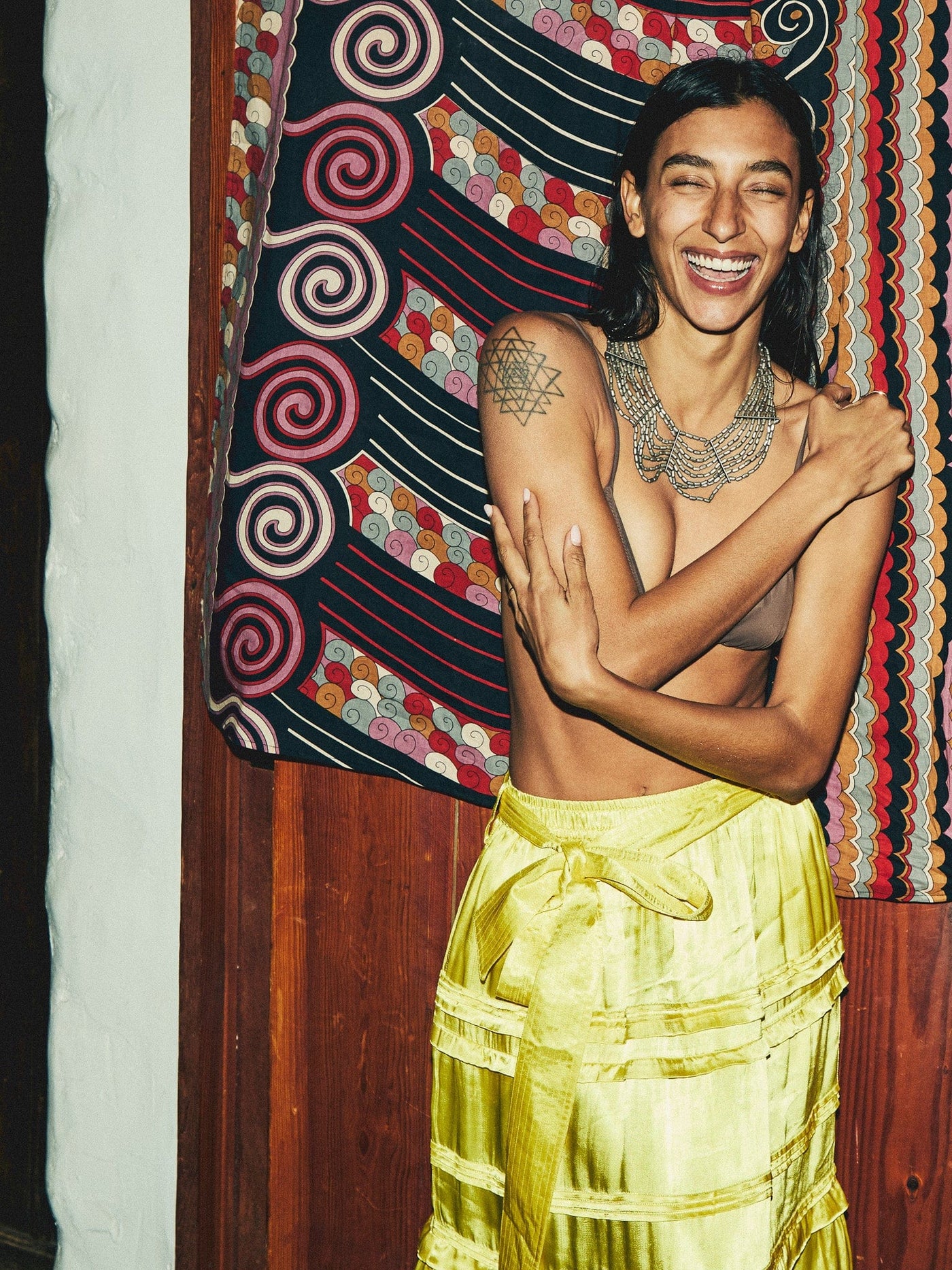MILLE Clothing Kasia Skirt in Citron