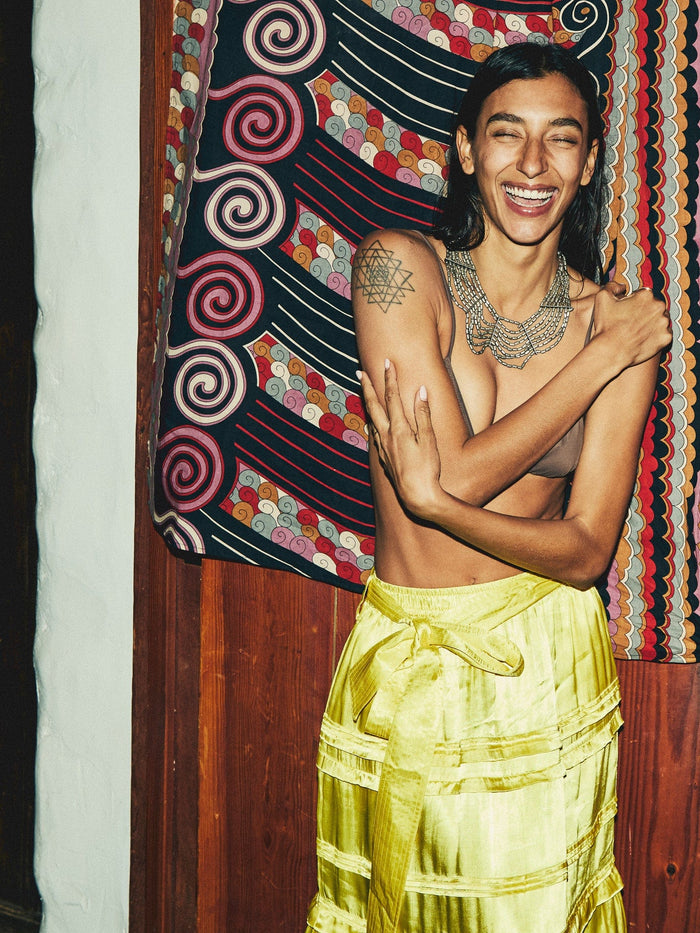 Kasia Skirt in Citron