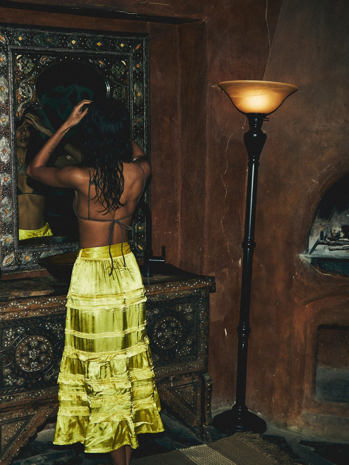 Kasia Skirt in Citron — The cloth