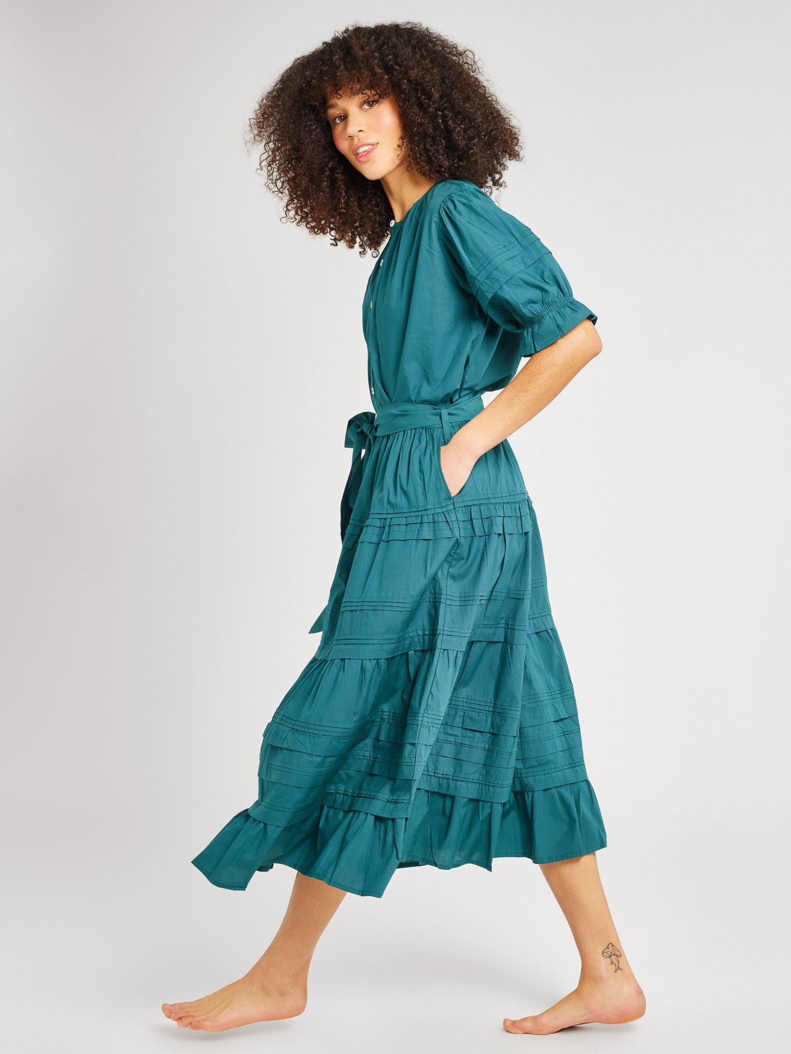 MILLE Clothing Kasia Skirt in Emerald