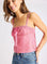MILLE Clothing Keira Top in Carmine Dot