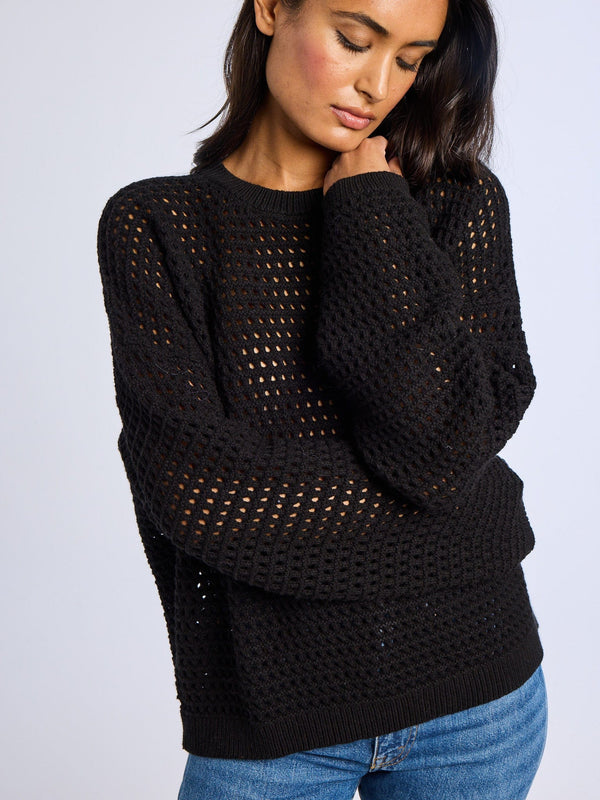 Kitty Pullover in Black — view 5