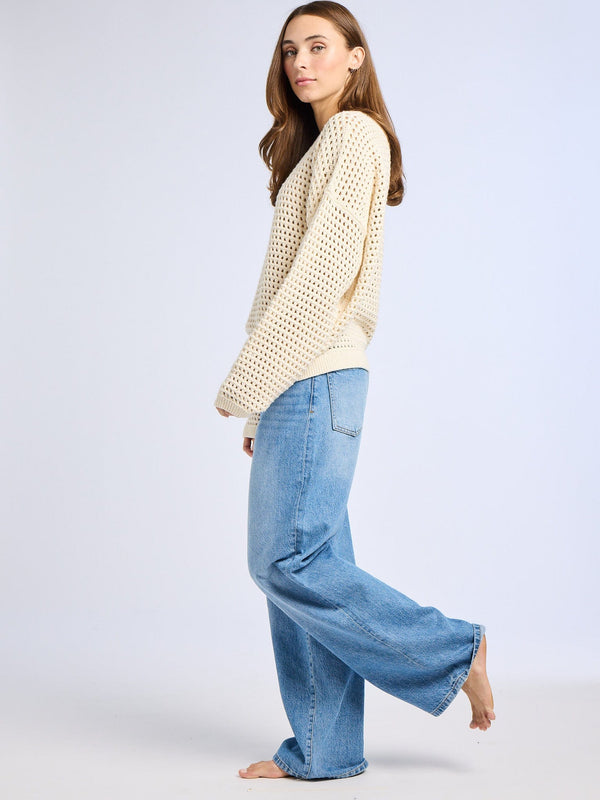 Kitty Pullover in Ivory — view 9