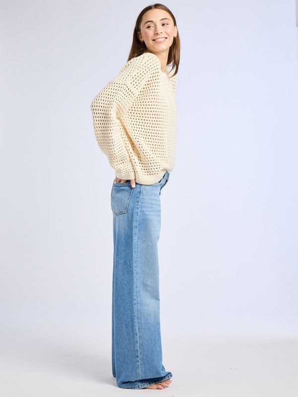 Kitty Pullover in Ivory — view 6