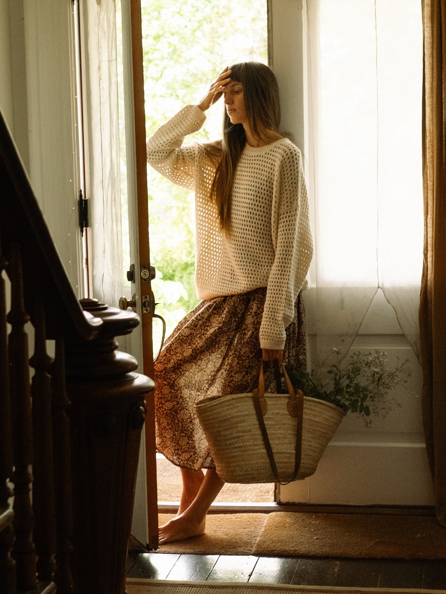 MILLE Clothing Kitty Pullover in Ivory