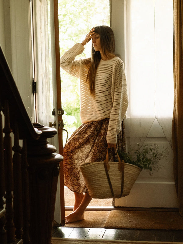 Kitty Pullover in Ivory — view 17