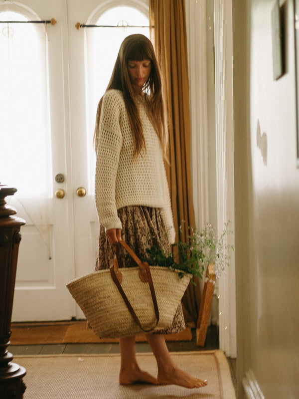 Kitty Pullover in Ivory — view 19