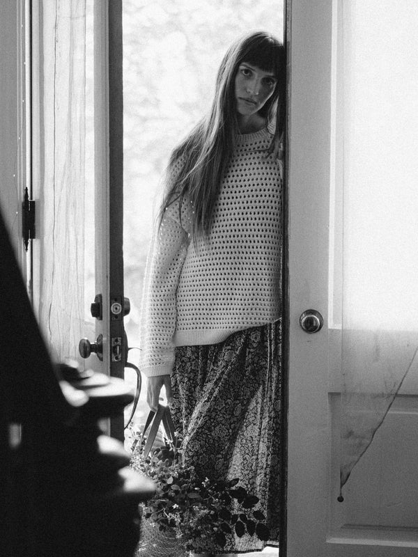 Kitty Pullover in Ivory — view 22