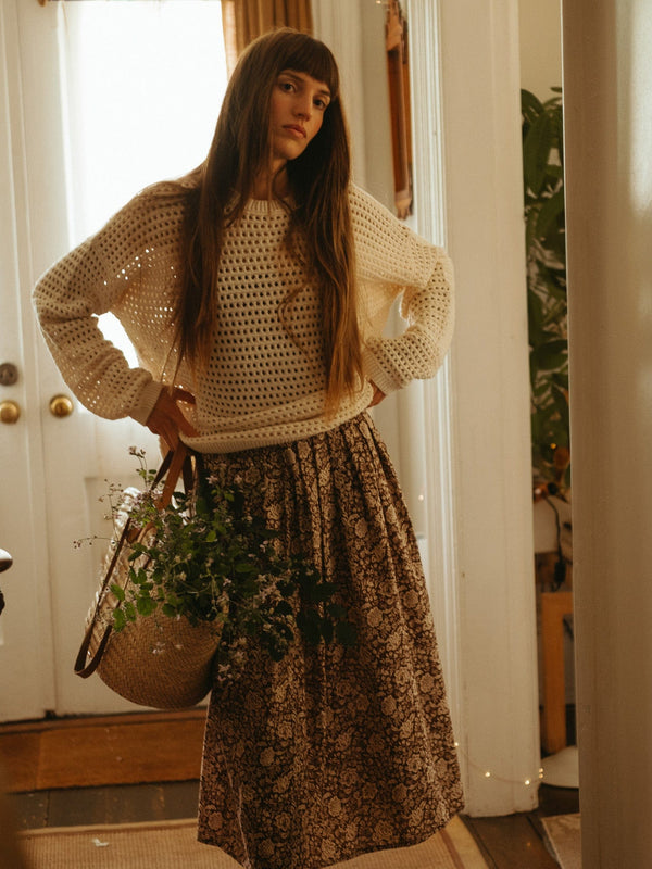 Kitty Pullover in Ivory — view 26
