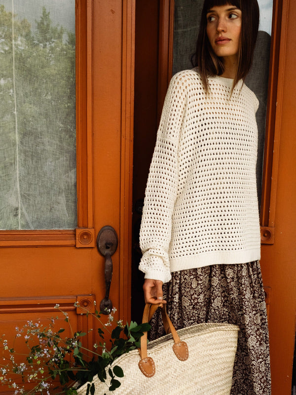 Kitty Pullover in Ivory — view 29