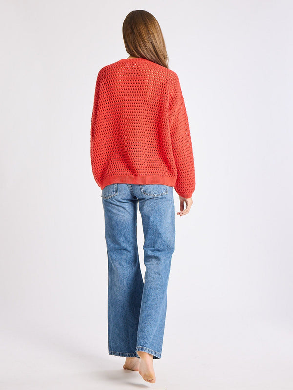 Kitty Pullover in Red — view 10
