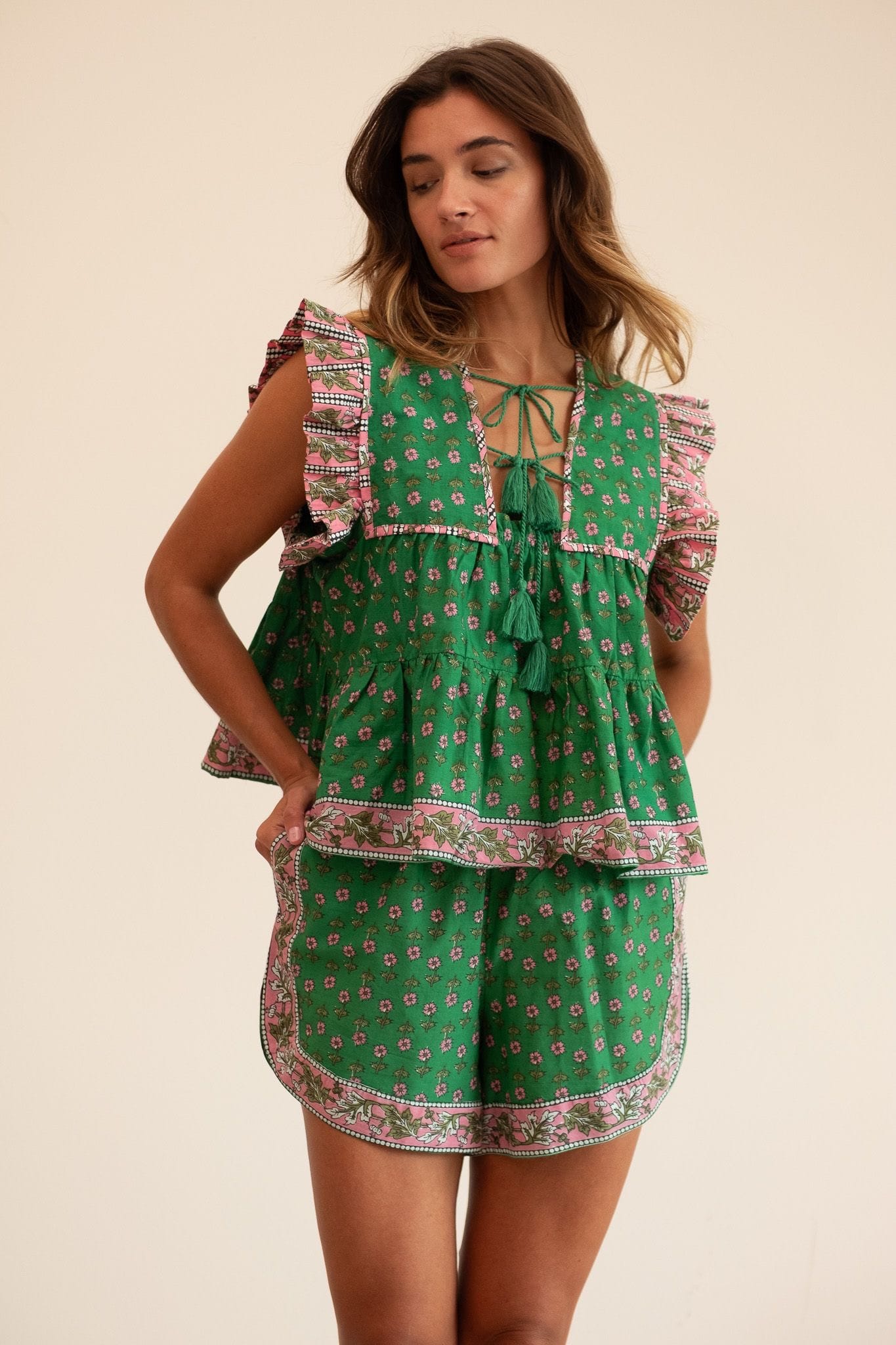 MILLE Clothing Lani Short in Jelly Bean