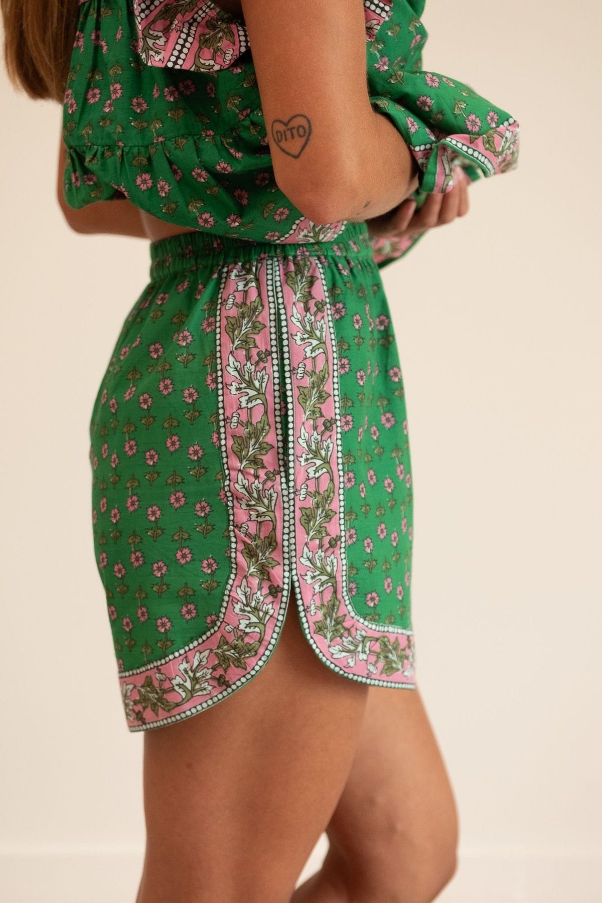 Lani Short in Jelly Bean — The cut