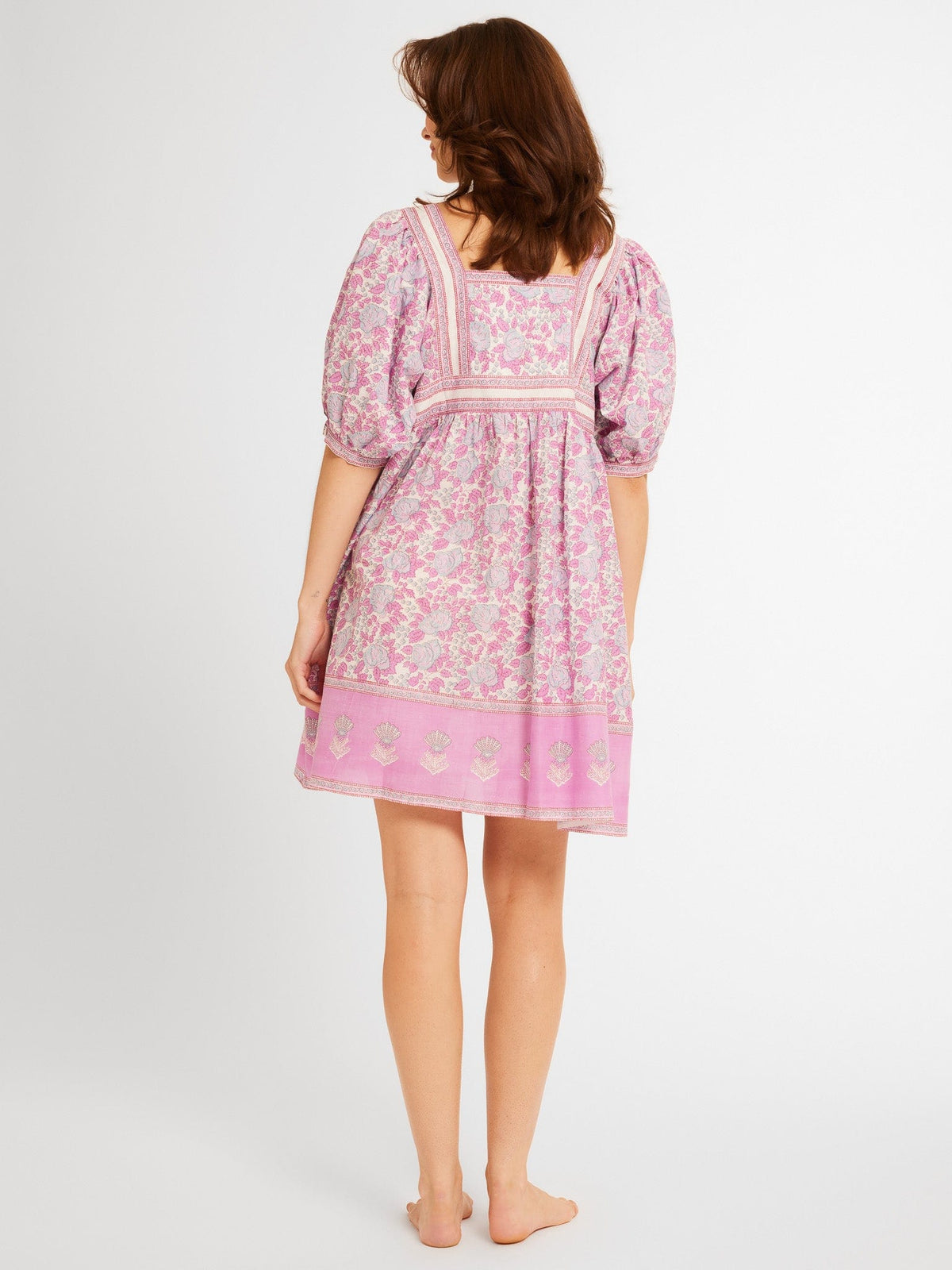 Liesl Dress in Seaside — The cut