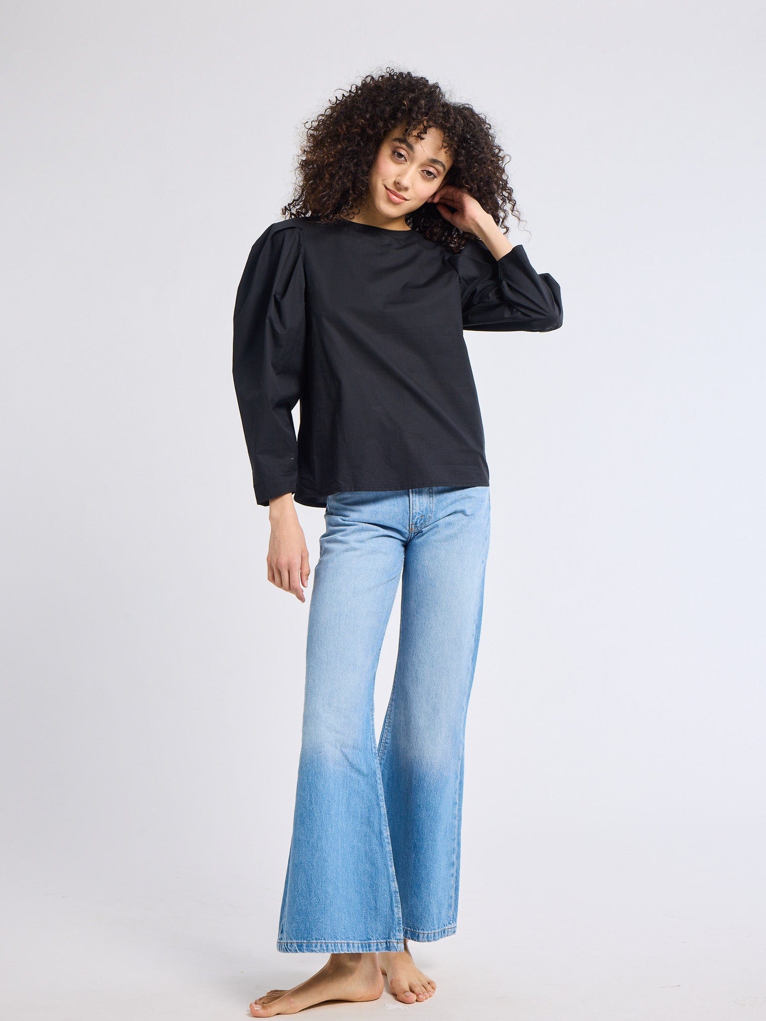 MILLE Clothing Lila Top in Black