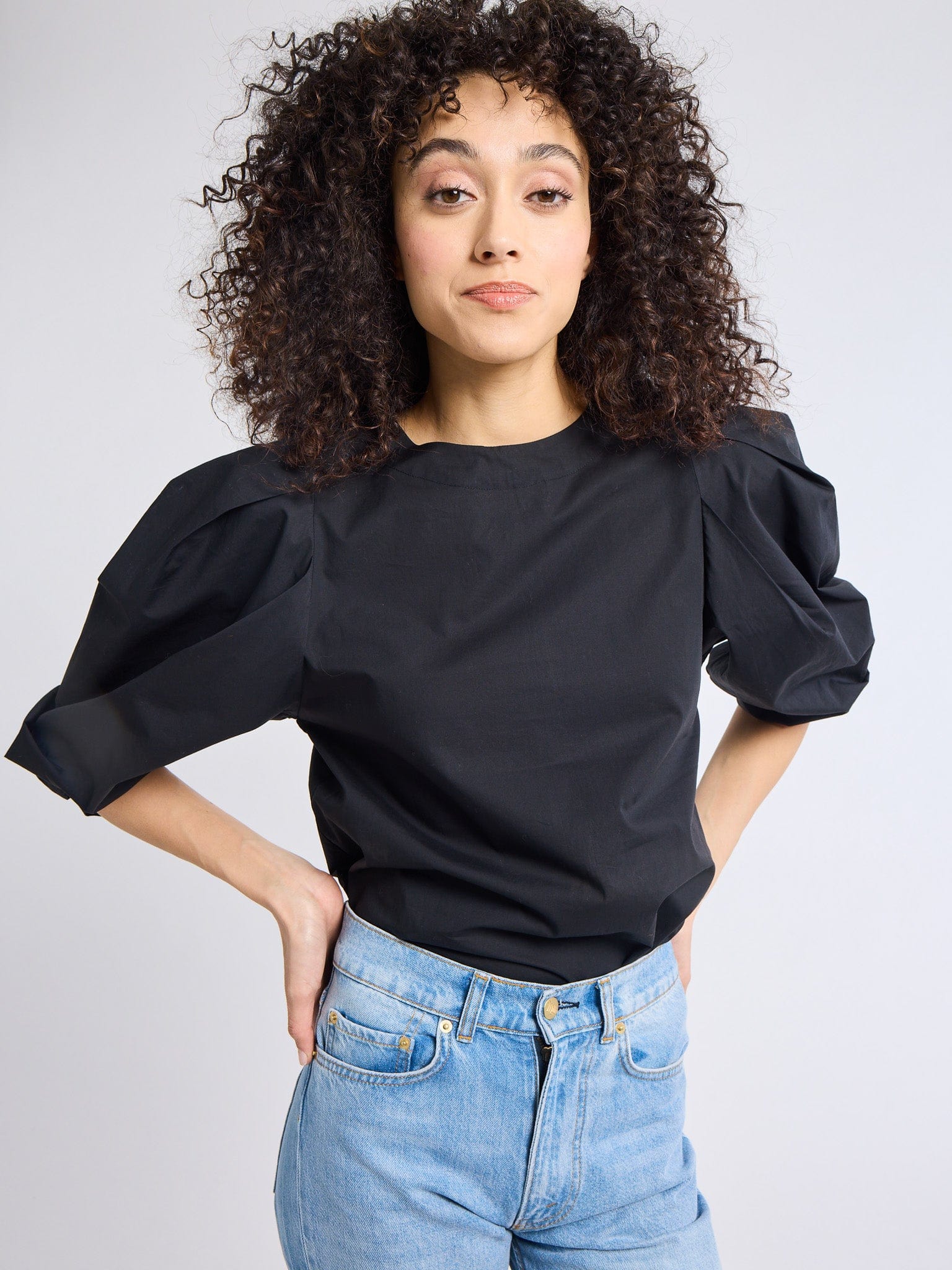 MILLE Clothing Lila Top in Black