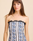 MILLE Clothing Liliana Dress in Santorini Embroidery