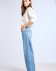 MILLE Clothing Lizzie Mid Rise Slouchy Jean in Palisades