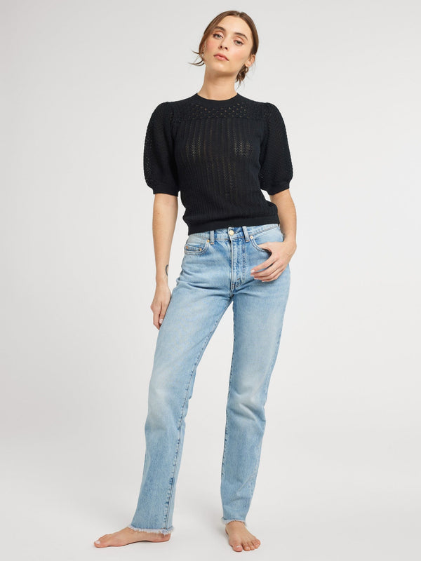 Lola Pullover in Black — view 3