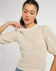 MILLE Clothing Lola Pullover in Ivory