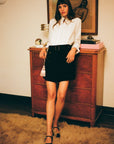MILLE Clothing Lorelei Skirt in Black Cord
