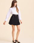 MILLE Clothing Lorelei Skirt in Black Cord