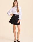MILLE Clothing Lorelei Skirt in Black Cord