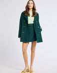 MILLE Clothing Lorelei Skirt in Spruce Cord