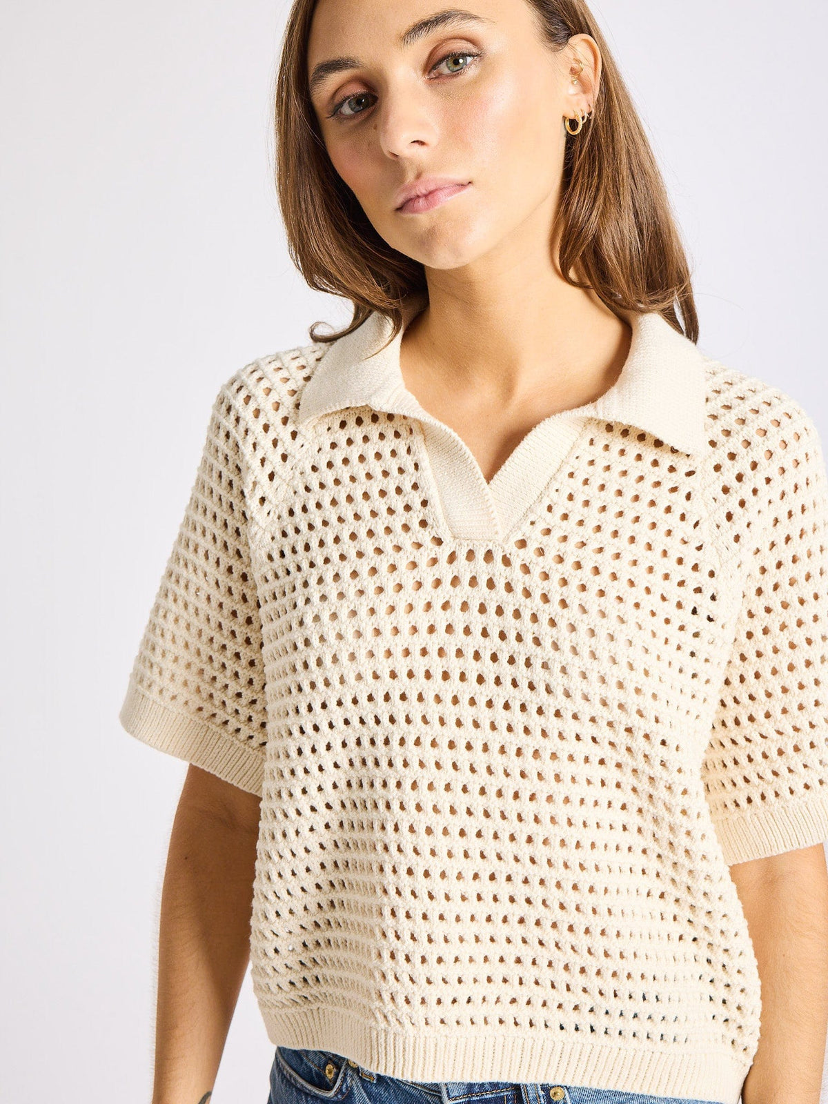 Mabel Henley in Ivory — The cloth