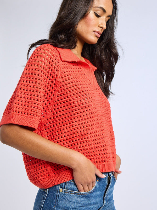Mabel Henley in Red — view 1